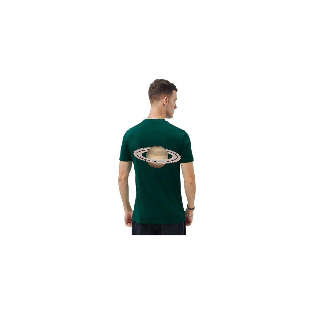Unisex organic oversized high neck t-shirt